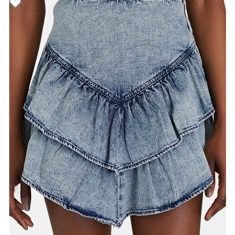 Brand new mother denim skirt
